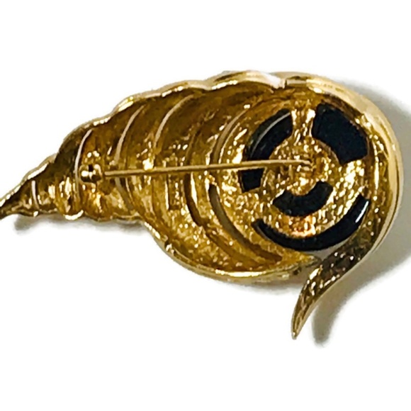 VTG Mid Century PANETTA Glass Rhinestone Brooch - Picture 4 of 6